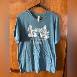 Blue God Won Graphic Tee